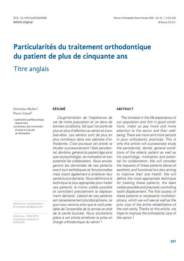 Dr Muller Christine Cabinet Dentaire Paris Orthodontie De L Adulte